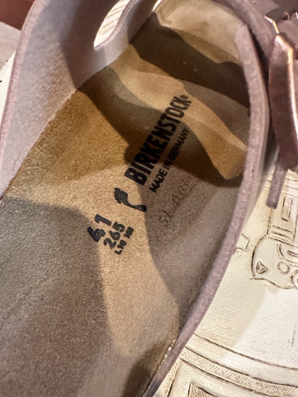 Birkenstock ARizona BS Copper size 41 - Picture 3 of 4